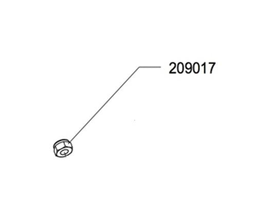 10-24 TapeTech Flat Box Nylock Nut +
