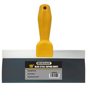 10 in Renegade Tools Blue Steel Taping Knife