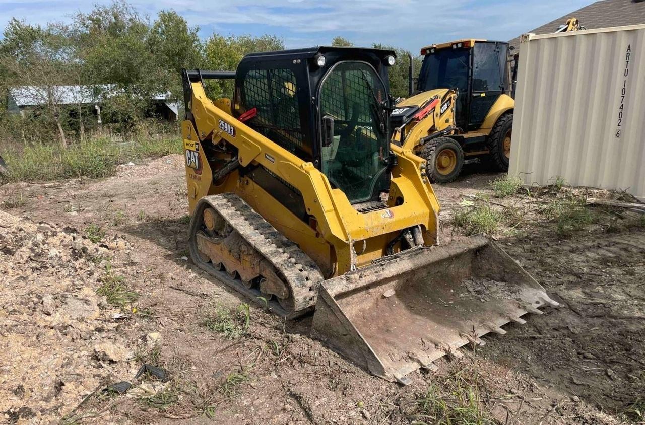 Cat 259D CAB CTL