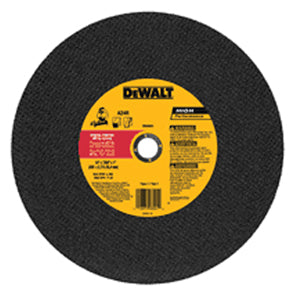 14 in DeWALT A24T Type 1 Metal Cutting Chop Saw Wheel