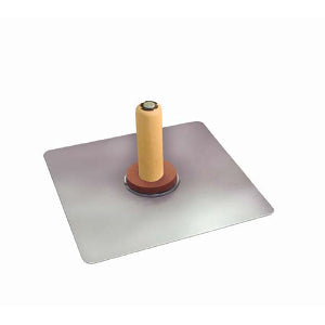 14 in x 14 in Kraft Tools Aluminum Hawk w/ Wood Handle