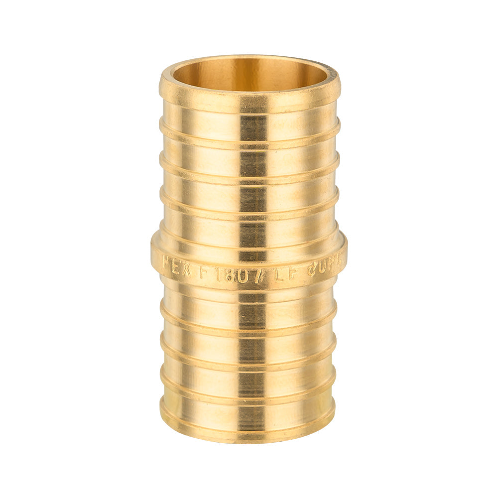 30 Pcs PEX-B Crimp 1" PEX x 1" PEX Coupling (Lead Free)