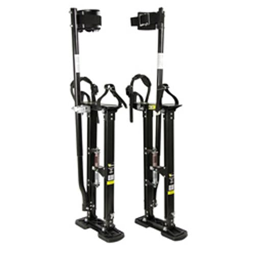 24 in - 40 in Warner Strap-N-Stride Black Aluminum Stilts