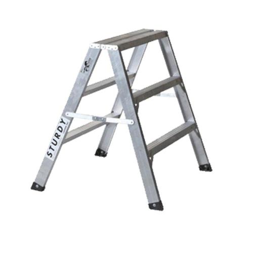 24 in Sturdy Ladder 130 Series Aluminum Sawhorse "Mustang"