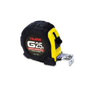 25 ft Tajima G-Series Shock Resistant Tape Measure