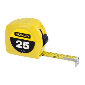 25' x 1" Stanley Tape Measure