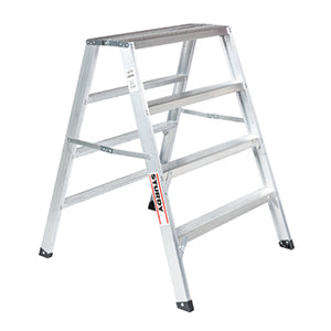 30 in x 4 ft Sturdy Ladder 140 Series Aluminum Flat-Top Sawhorse