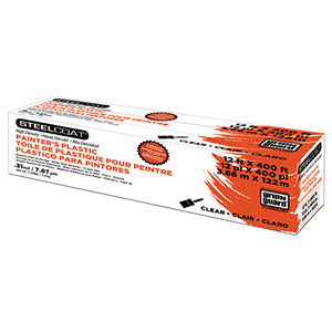 .31 MIL 12' X 400' Clear Painter's Plastic