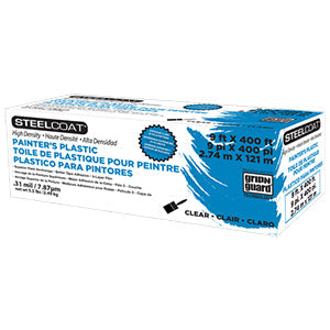 .31 MIL Clear Painter's Plastic - 9' X 400'
