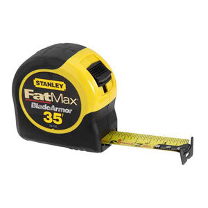 35' x 1-1/4" FatMax Tape Measure Reinforced with Blade Armor Coating