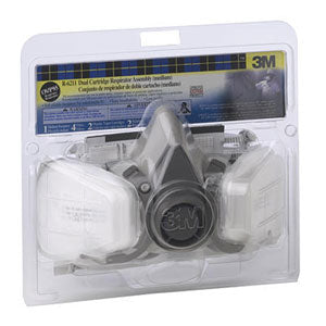 3M Half Facepiece Paint Spray/Pesticide Respirator Assembly - Medium