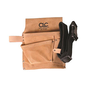 3 Pocket Heavy Duty Suede Nail and Tool Bag