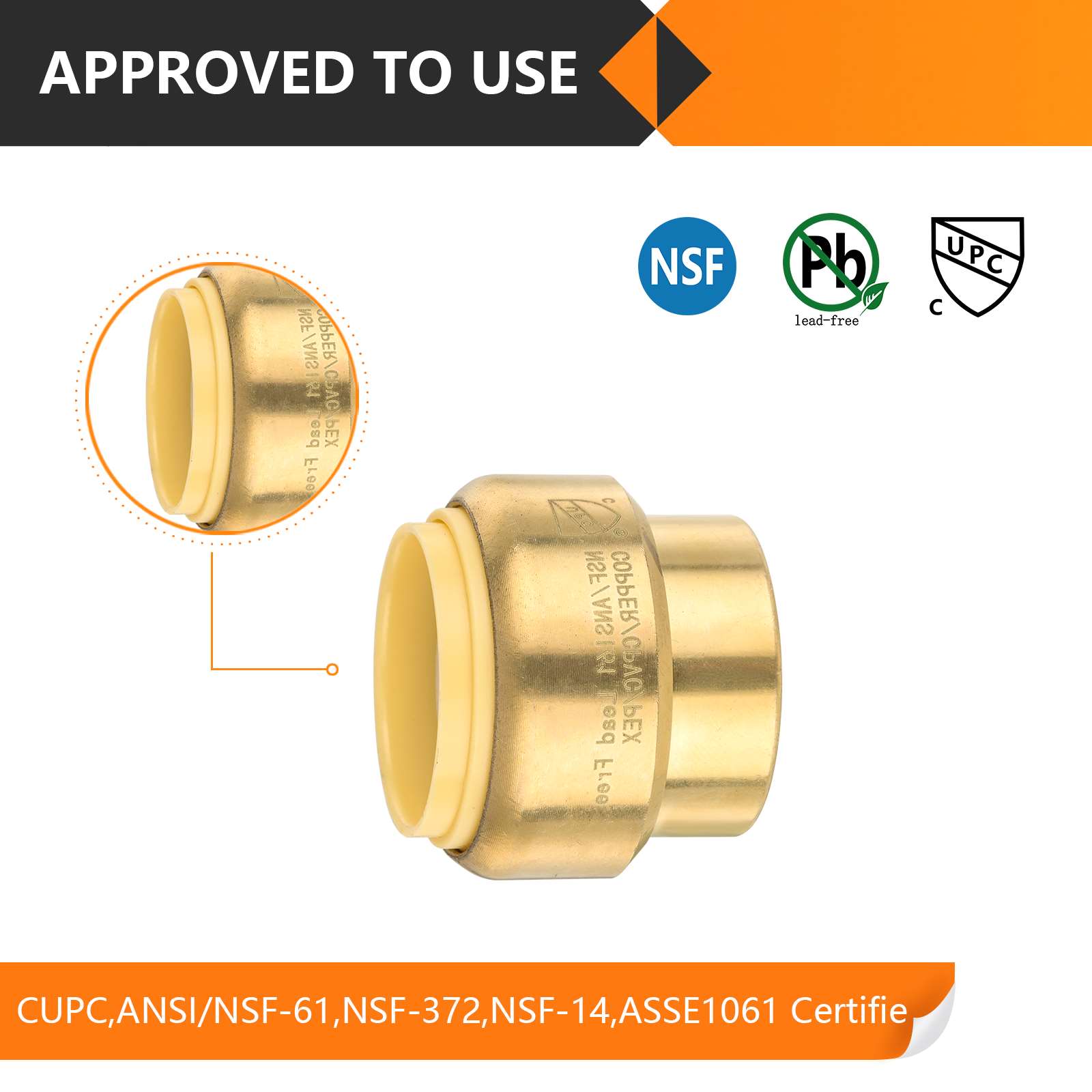 30 Pcs 1" Push Fit Plug (End Stop)