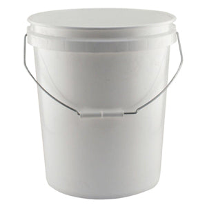 5 Gallon White Bucket No Lid