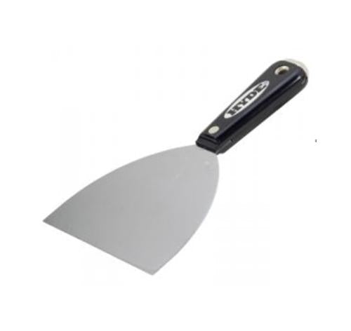 5 in HYDE Tools Flexible Black & Silver Hammer Head Joint Knife