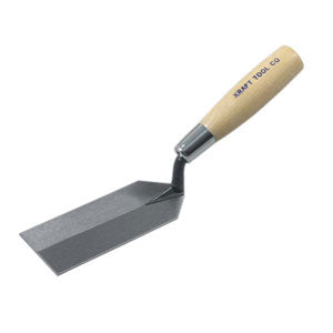 5 in x 1 1/2 in Kraft Tools Margin Trowel w/ Wood Handle