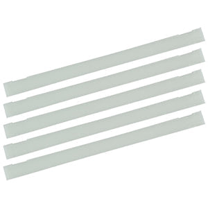 6.5" QuickBox QSX Blades - Crowned Finishing (White) - 5 Pack