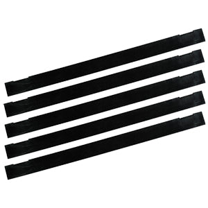 6.5" QuickBox QSX Blades - Flat Finish (Black) - 5 Pack