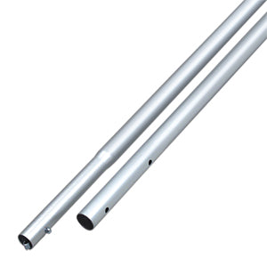 6' Anodized Aluminum 1-3/8" Swaged Handle