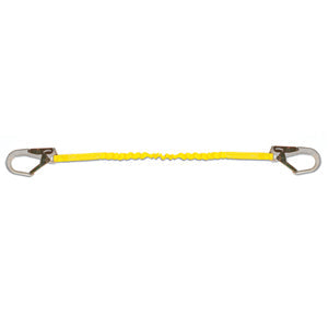 6' Internal Shock Lanyard - Single Leg w/ Rebar Hook