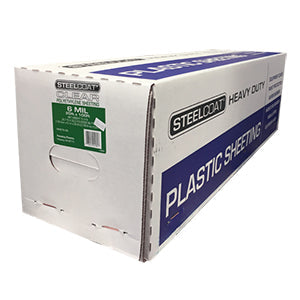 6 MIL Clear Plastic Sheeting - 20' X 100'
