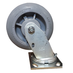 6 in AIE Company Colson 4 Series Top Plate Dolly Caster