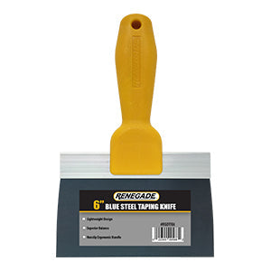 6 in Renegade Tools Blue Steel Taping Knife