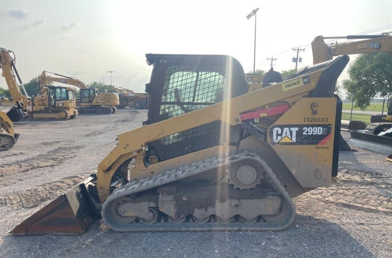 Cat 299D CAB CTL