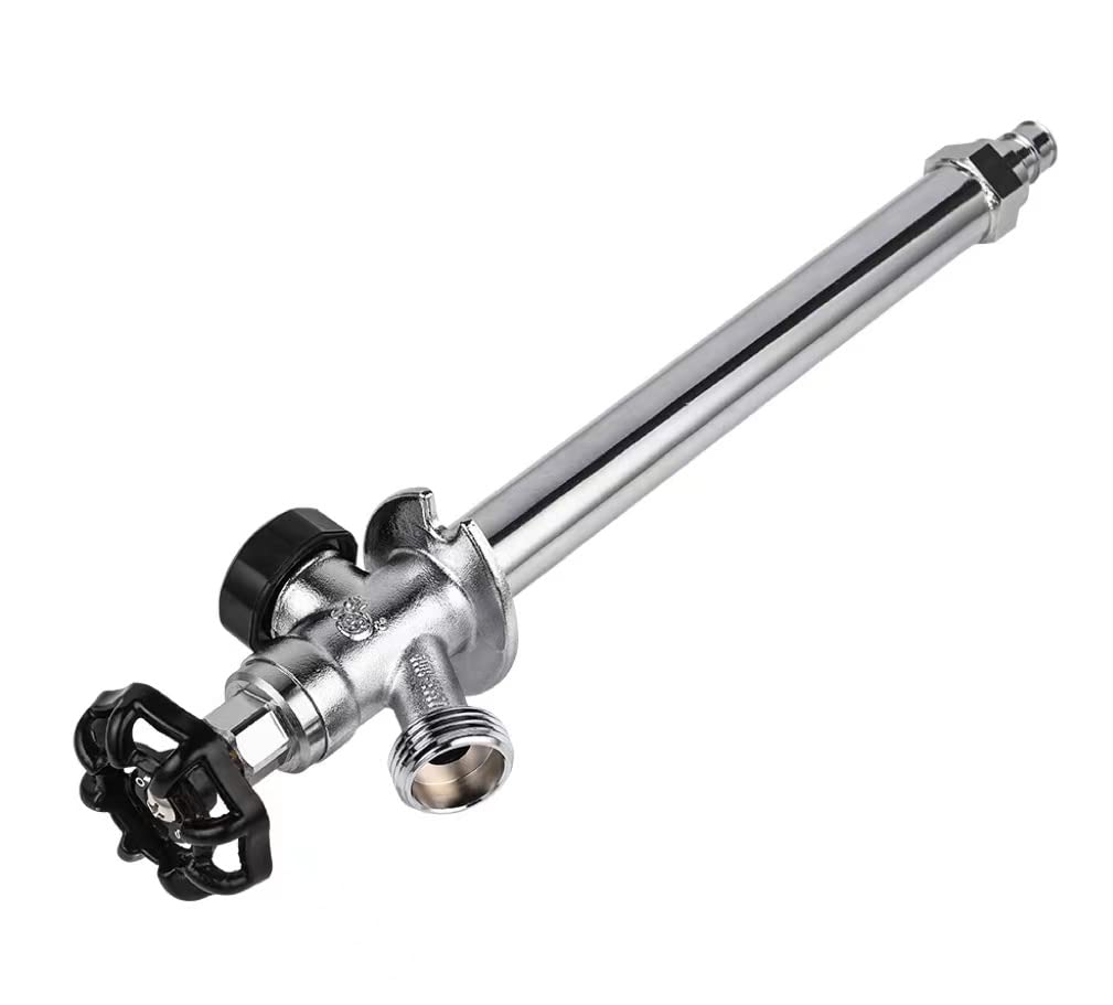 1/2" PEX Expansion x 3/4" Hose Bibb, 8" Anti Siphon Frost Free Sillcock