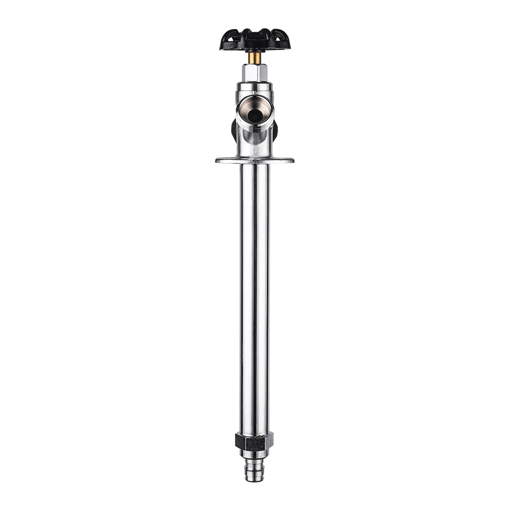 1/2" PEX Expansion x 3/4" Hose Bibb, 8" Anti Siphon Frost Free Sillcock