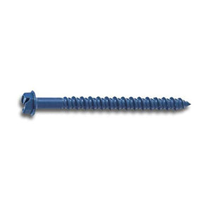Blue 3/16" X 1-1/4" Hex Head Screw (100)