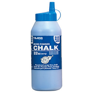 Blue ultra-fine powdered chalk, 32 oz