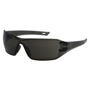 Captain™ Rimless Safety Glasses with Gray Temple, Gray Lens and Anti-Scratch / FogLess® 3Sixty™ Coating