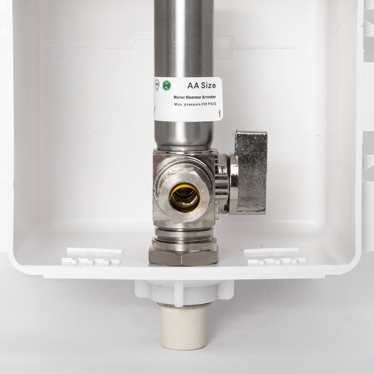 10 Pcs 1/2" CPVC PPE Intet, Dishwasher Outlet Box, with Copper Water Hammer Arrestor