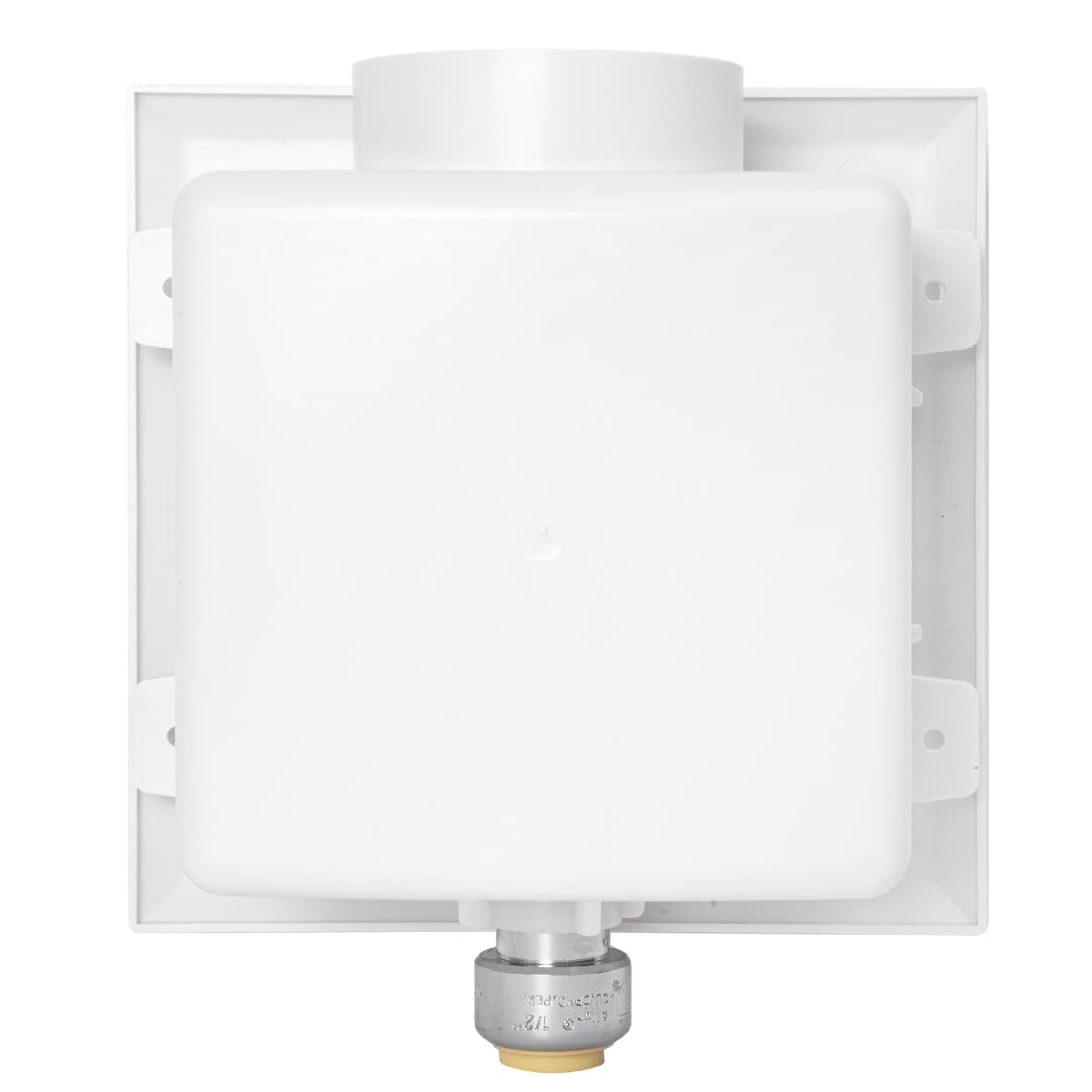 1/2" Push Fit Inlet, Dishwasher Outlet Box, with Copper Water Hammer Arrestor