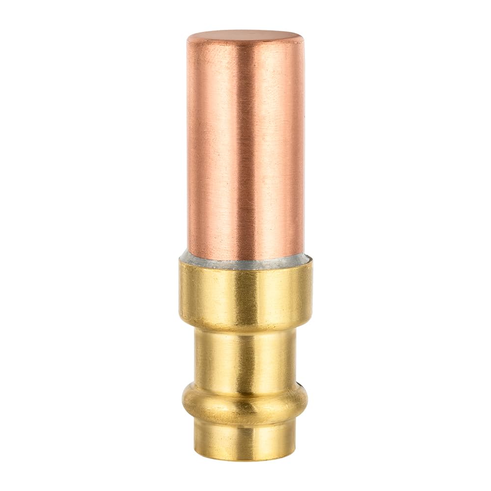 10 Pcs 1/2" Copper Press Connection, Copper Water Hammer Arrestor