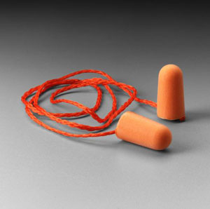 Corded Foam Ear Plugs
