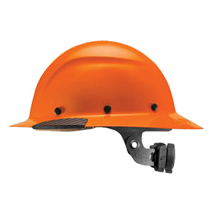 DAX Full Brim Hard Hat- HI VIZ Orange