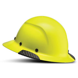 DAX Full Brim Hard Hat- HI VIZ Yellow
