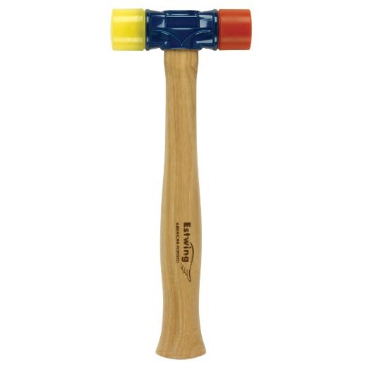 Estwing DFH-12 Red & Yellow Mallet Hammer