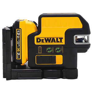 DeWALT 12V MAX* 5 Spot + Cross Line Green Laser