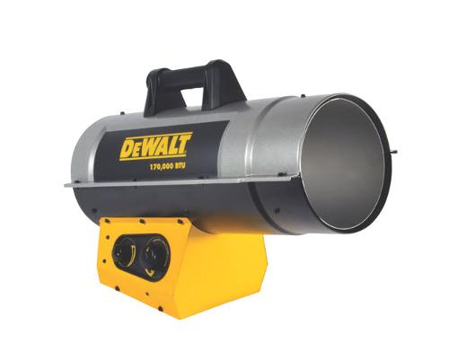 DeWALT 170,000 BTU/HR Forced Air Propane Heater