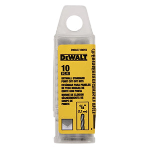 Dewalt DWAST18010 1/8 Standard Point - 10 Pack