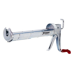 Drop-In Super Ratchet Zinc Chromate Caulk Gun - 1/4 Gal