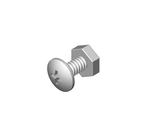 Dura-Stilts Truss Head Screw w/ Nut