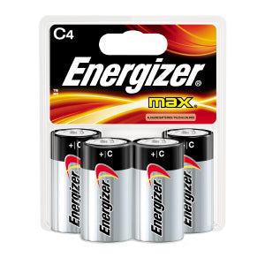Energizer MAX Alkaline C Battery - 4 Pack