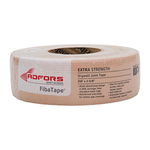 Extra-Strength Self-Adhesive Mesh Drywall Joint Tape - 2 3/8" X 250
