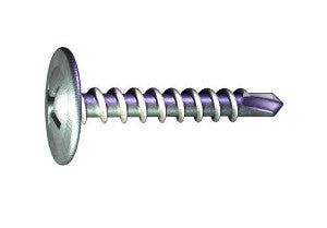 GRABBER Wafer Head Driller 8 x 1/2" Screws - 5lb