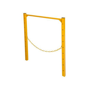 GUARDRAIL END FRAME W/ CHAIN MIDRAIL