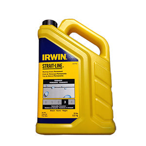 IRWIN STRAIT-LINE Permanent Black Marking Chalk - 5 lb